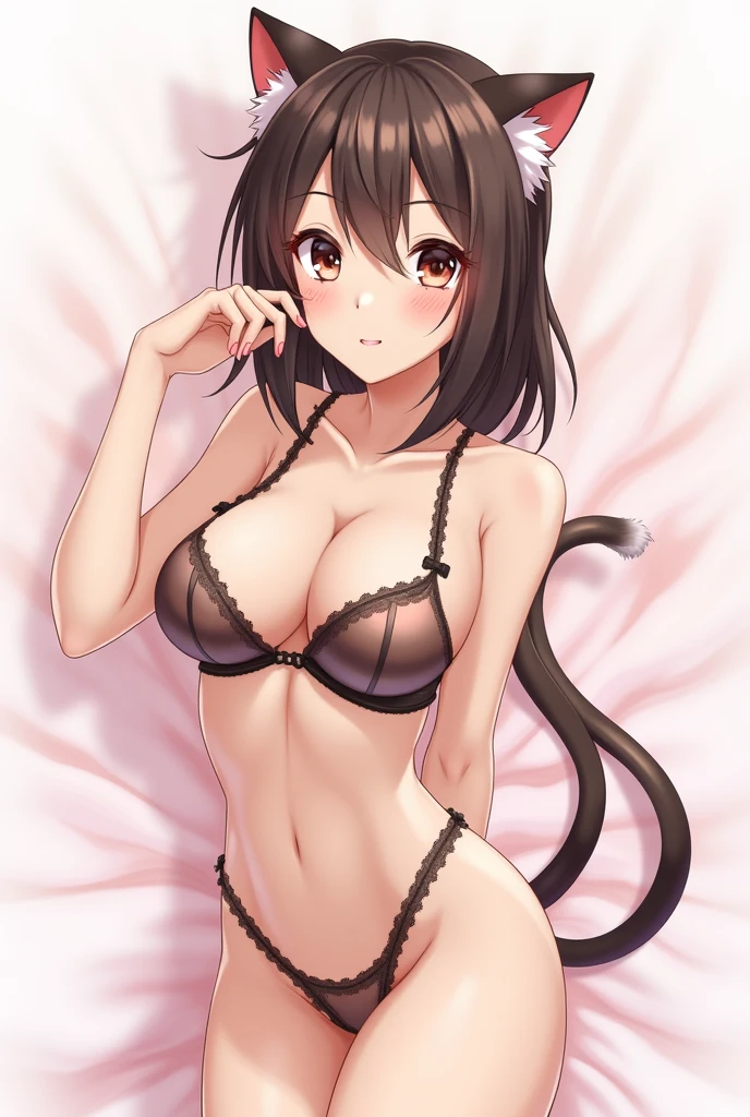 Cute Anime Catgirl - Moe Style