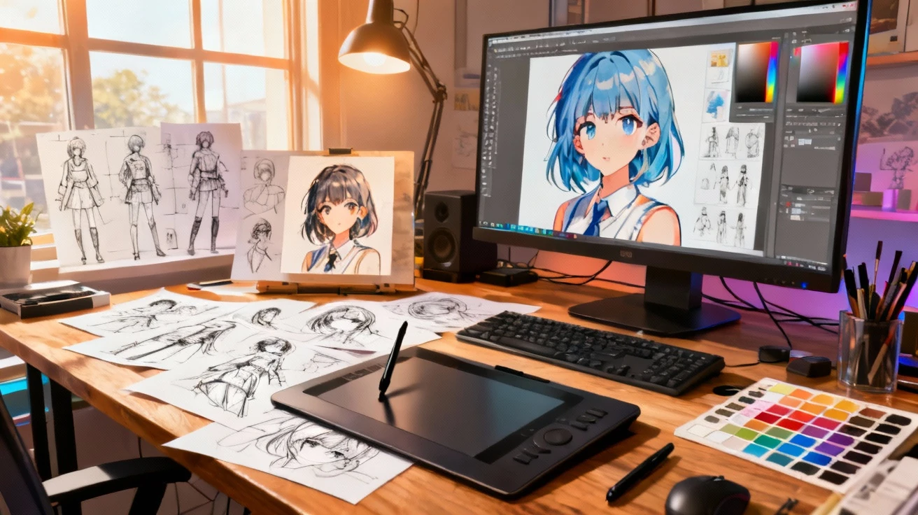 クリエイターやアーティストのワークスペース