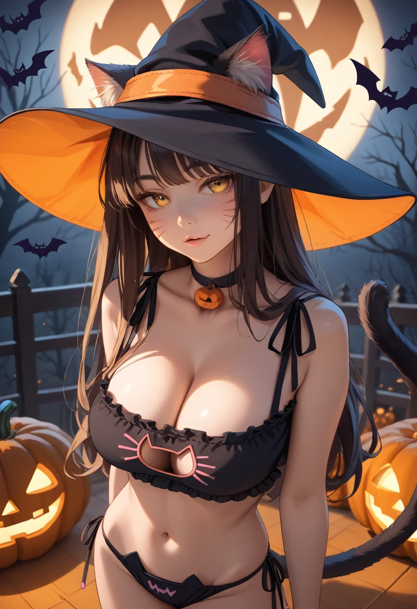Sexy Halloween Cat Girl - Neko Lingerie