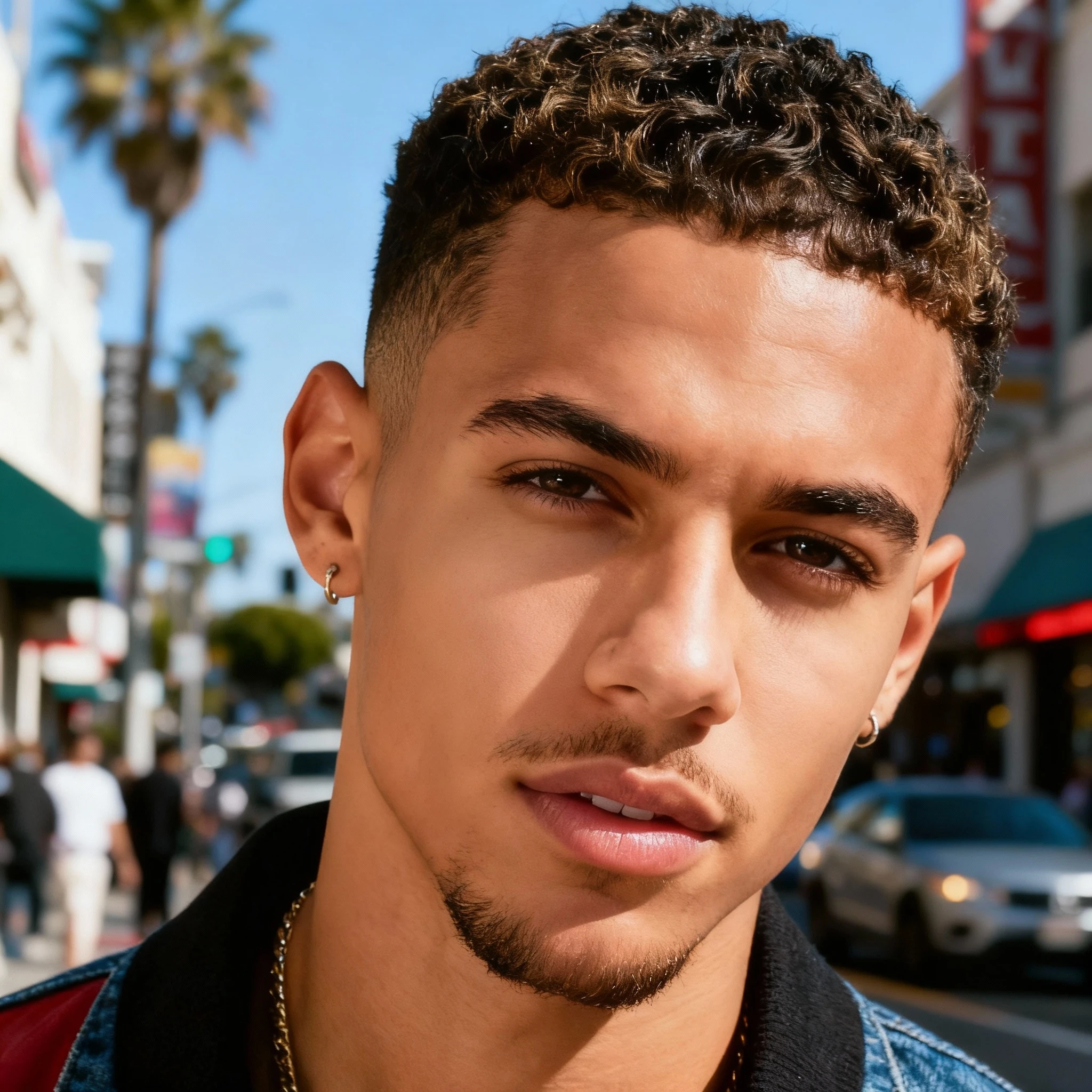 Select target face step