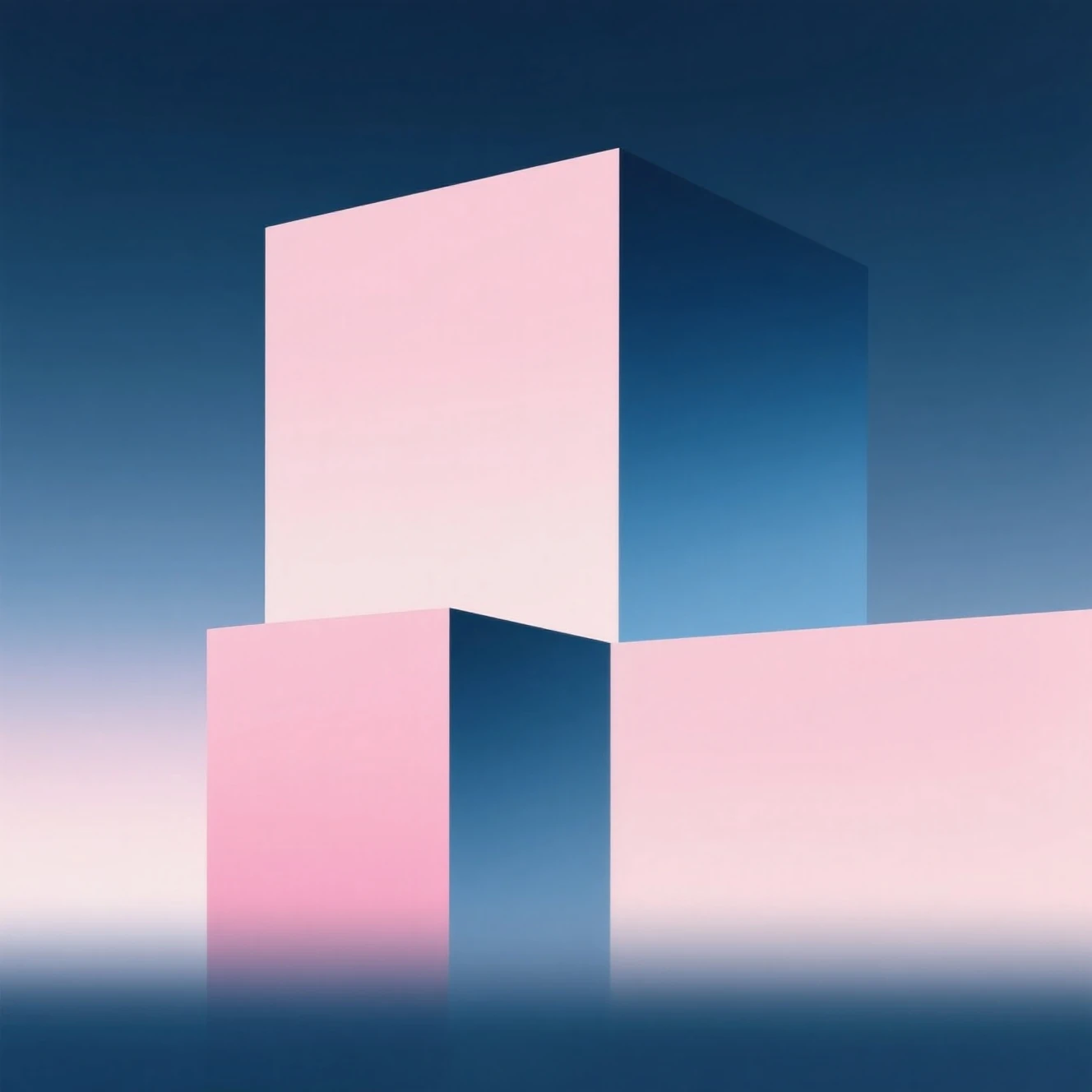 Abstract gradient visualization representing architectural differences